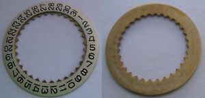 【貨物輸送無料】ウォッチ ヴァシュロンコンスタンティンウォッチパーツカレンダーディスクvacheron constantin 1071 or 1072 watch part calendar disc