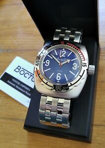 【貨物輸送無料】ウォッチ モントレオートマティックヴォストクキャリバーニューチストポリmontre automatique vostok amphibian calibre 2415 neuve chistopol