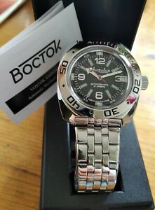 【貨物輸送無料】ウォッチ モントレオートマティックヴォストクアンフィビアクラシックキャリバーmontre automatique vostok amphibian classic calibre 2416 neuve