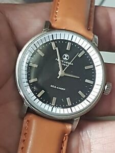 【送料無料】腕時計　フェイバーラブラシーチーフリストウォッチジュエルレアスイスstunning faver labura sea cheif wrist watch 17 jewels rare swiss made｜hokushin 29,237円