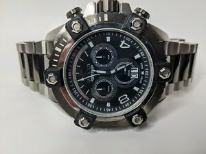 【貨物輸送無料】ウォッチ インビクタリザーブグランドオクタネウォッチブラッククロノグラフスイス