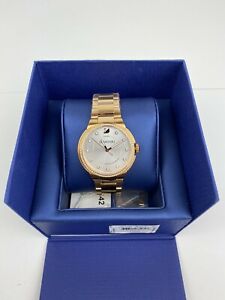 【貨物輸送無料】ウォッチ スワロフスキースワロフスキークリスタルアクセントブレスレットswarovski womens city swarovski crystal accented bracelet watch, 38粍