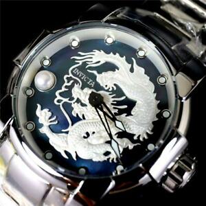 【送料無料】腕時計 インビクタスピードウェイドラゴンマザーオブパールステンレススチールウォッチinvicta speedway dragon mother of pearl stainless steel automatic 47mm watch
