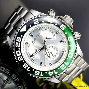 【送料無料】腕時計 インビクタリザーブグランドダイバーマスターカレンダーシルバートーンスチールウォッチinvicta reserve grand diver master calendar silver tone steel 47mm watch