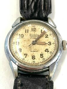 【貨物輸送無料】ウォッチ ビューレンゲンツグランプリヴィンテージワークburen gents 1929 grand prix watch vintage working