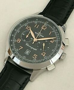 【送料無料】腕時計 ビンタンオロロジオアッチャイオクロノデータヴィンテージvintan orologio acciaio cronodata vintage|hokushin