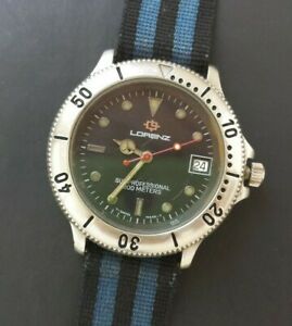 【貨物輸送無料】ウオッチ サブプロフェッショナルダイバーヴィンテージ80s lorenz sub professional 200m diver vintage