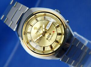 【貨物輸送無料】ウォッチ トレッサラックスクリスタルスイスヴィンテージレトロtressa lux crystal automatic watch swiss 1970s vintage nos cal as 52061 retro