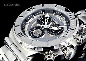 【貨物輸送無料】ウォッチ インビクタスバクアクォーツクロノグラフシルバーブレスレットステンレススチールinvicta 46粍 subaqua quartz chronograph silver bracelet stainless steel watch