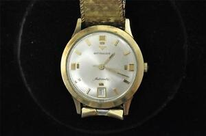 【送料無料】腕時計 ヴィンテージメンズウィットナウアーキープvintage mens wittnauer automatic wristwatch w date caliber 1708 keeping time|hokushin