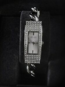 【送料無料】腕時計 ウィメンズマディソンウォッチシルバーリンクチェーンブレスレットゴージャスso amp; co womens madison watchsilver ss link chain braceletnwtgorgeous|hokushin