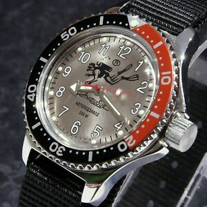【送料無料】腕時計　ボストークアンフィビアスキューバデュードロシアオートダイブウォッチvostok amphibia scuba dude russian auto dive watch, , boxed, uk seller
