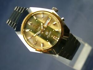 【貨物輸送無料】ウォッチ スイストレッサラックスクリスタルヴィンテージレトロswiss tressa lux crystal automatic watch 1970s nos cal as 5206, vintage retro