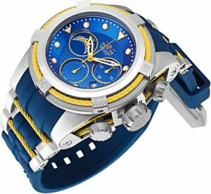 【貨物輸送無料】ウオッチ インビクタボルトゼウスロサンゼルスクロノストラップウォッチnwt invicta 52粍 bolt zeus nfl icial los angeles chargers chrono strap watch