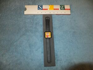 【貨物輸送無料】ウォッチ レアキースヘリングアートウォッチインボックスrare 1991 keith haring special edition art watch   インチ box