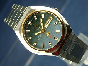 【貨物輸送無料】ウォッチ ヴィンテージレトロスイストレッサラックスクリスタルvintage retro swiss tressa lux crystal automatic watch 1970s nos cal as 5206