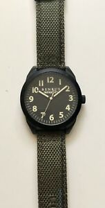 【貨物輸送無料】ウオッチ ユニークメンズミリタリーウォッチベンラスrare,unique mens military watch benrus infantry br024b