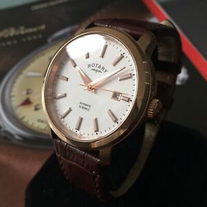 【貨物輸送無料】ウォッチ メンズロータリーウォッチスケルトンゴールドスチールレザーmens rotary watch gs0281102 skeleton automatic gold steel br leather genuine