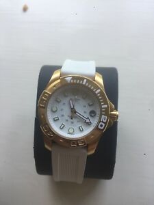 【貨物輸送無料】ウオッチ ビクトリノックススイスアーミーホワイトゴールドウォッチダイブマスターvictorinox  swiss army white gold watch divemaster