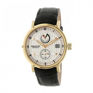 【貨物輸送無料】ウオッチ ヘリトールウォッチレオポルドコレクションメンズオートマチックブランドheritor watch leopold collection mens automatic herhr4705 45粍 brand  1400