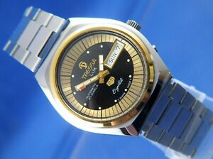 【貨物輸送無料】ウォッチ トレッサラックスクリスタルスイスヴィンテージレトロtressa lux crystal automatic watch swiss 1970s vintage nos cal as 52061 retro