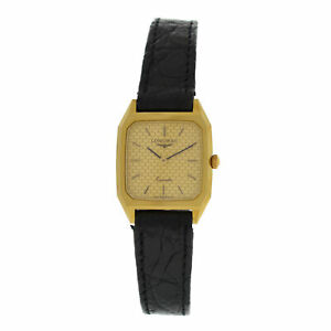 【送料無料】腕時計　ロンジンゴールドプレートステンレスクォーツ ladies longines xl18 gold plated stainless steel quartz 20mm watch