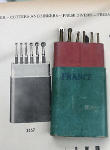 【貨物輸送無料】ウオッチ ヴィンテージダブルホイールカウンターシンカーセットvintage double wheel countersinkers set of 6