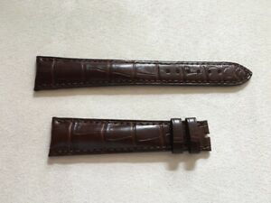 【送料無料】腕時計　ジラールペレポーワニストラップブラウンシントゥリーノgenuine girardperregaux crocodile strap 2016 brown cinturino
