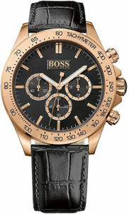 【送料無料】腕時計 ヒューゴボスメンズローズゴールドイコンウォッチ hugo boss hb 1513179 mens rose gold ikon watch 2 years warranty