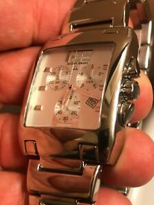 【貨物輸送無料】ウォッチ ジャックレマンススイスクラシックトナウスイスクオーツクロノグラフjacques lemans swiss made classic tonneau swiss quartz chronograph jl1010