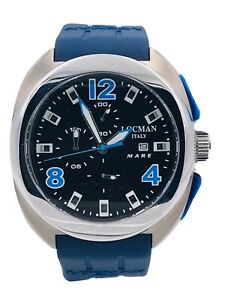 【送料無料】腕時計 オロロギロクマンマーレクロノタイタニオゴンマスコンタティッシモヌオーヴォorologio locman mare chrono 47mm 130blkbbl590 titaniogomma scontatissimo nuovo|hokushin