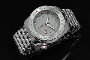 【送料無料】腕時計　アラゴンアラゴンミリメートルaragon a082gry aragon sea charger automatic 44mm