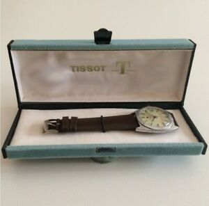 【貨物輸送無料】ウォッチ オロロギウォッチシースターセブンヴィンテージマニュアルボックスorologio watch tissot seastar seven vintage manual winding with box