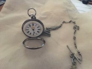 【送料無料】腕時計　オロロジョダタシノインアルジェントファインorologio da taschino in argento fine 800
