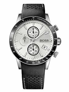 【貨物輸送無料】ウォッチ ヒューゴボスメンスラファールクロノグラフウォッチ hugo boss ヘモグロビン 1513403 mens rafale chronograph watch  2 years warranty