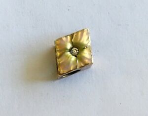 【貨物輸送無料】ウオッチ アンティークアールヌーボーゴールドエナメルウォッチスライドantique art nouveau gold filled enamel watch slide