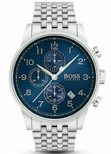 【送料無料】腕時計　ヒューゴボスメンズナビゲーターウォッチ hugo boss hb 1513498 mens navigator watch 2 years warranty