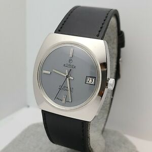 【送料無料】腕時計　ヴィンテージローマーメンズオートマティックウォッチスイスvintage roamer 4712120326 mens automatic watch 21jewels date swiss made 60s｜hokushin