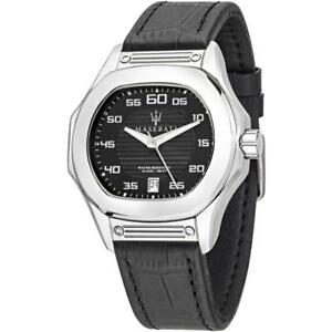 【送料無料】腕時計　オロロギウオモマセラティフオリクラスペッレネロorologio uomo maserati fuoriclasse r8851116004 pelle nero