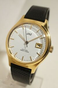 【貨物輸送無料】ウオッチ モントレメカニククオンティミーエタットフォンピオンヌパファフィテレントmontre jaz mecanique a quantieme, excellent etat, fonctionne parfaitement