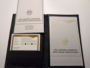【貨物輸送無料】ウオッチ ヴィンテージロンジンリンドバーグアワーアングルブランクグアランテultra rare vintage longines lindbergh hour angle blank guarante booklet