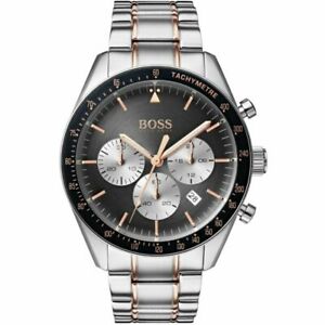 【送料無料】腕時計 ヒューゴボスステンレストロフィーウォッチ hugo boss hb 1513634 mens stainless steel trophy watch 2 years warranty|hokushin