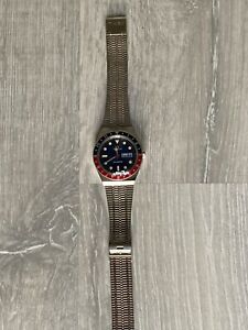 【送料無料】腕時計 ペプシベゼルスチールブレスレットブランドtimex q reissue watch, pepsi bezel, steel bracelet, brand