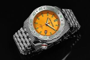 【送料無料】腕時計 アラゴンアラゴンミリメートルaragon a082org aragon sea charger automatic 44mm|hokushin