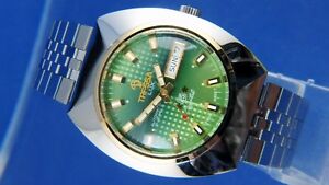 【送料無料】腕時計 ヴィンテージレトロスイストレッサラックスクリスタルvintage retro swiss tressa lux crystal automatic watch 1970s nos cal as 52061