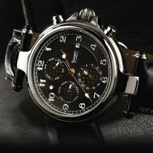 【送料無料】腕時計　スタウアーステンレスノワールウォッチstauer stainless steel noire watch fast shipping 32,487円