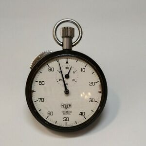 【貨物輸送無料】ウォッチ デンボブリストルストップウォッチheuer, dembo bristol, stopwatch ? used インチ good working order