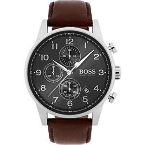 【送料無料】腕時計 ヒューゴボスメンズナビゲーターウォッチ hugo boss hb 1513494 mens navigator watch  2 years warranty