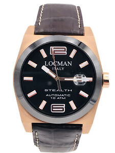 【送料無料】腕時計　オロロギロロクマンステルスオートマチックゴンマスコンタティシモヌオーヴォorologio locman stealth automatico 205plkm500 42mm gomma scontatissimo nuovo