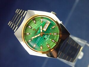 【貨物輸送無料】ウォッチ ヴィンテージレトロスイストレッサラックスクリスタルvintage retro swiss tressa lux crystal automatic watch 1970s nos cal as 5206